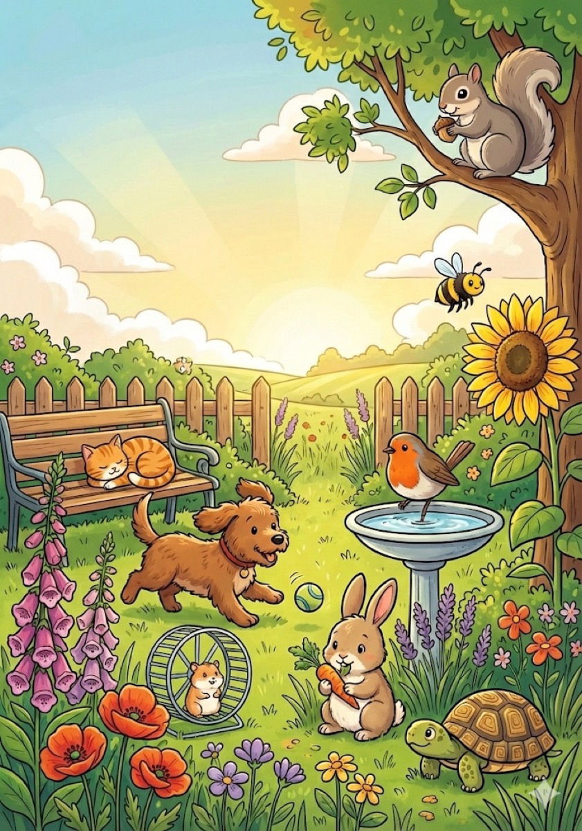 Kids drawing farm animals from learn to draw animals book illustration